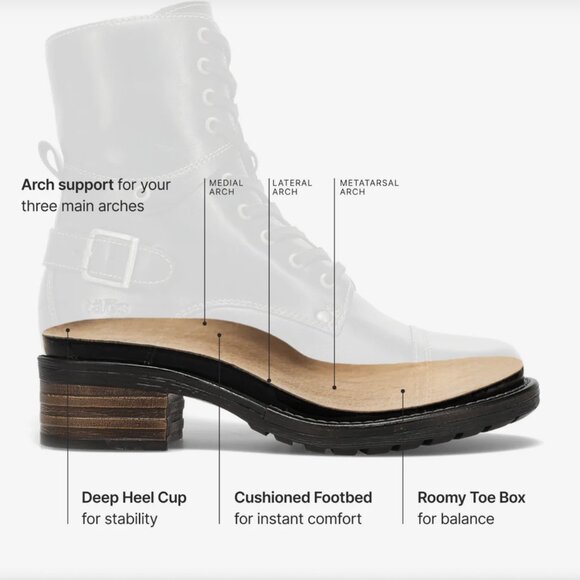 TAOS Crave boots, size 40, 9.5 - Picture 7 of 7